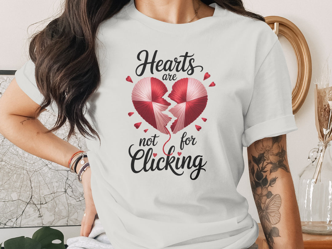 Hearts Are Not for Clicking Women’s T-Shirt