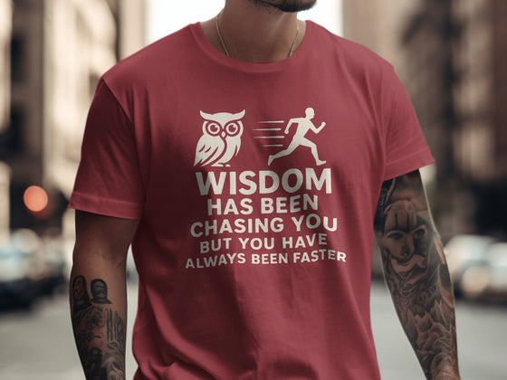 Funny Wisdom Men's T-Shirt | Humour